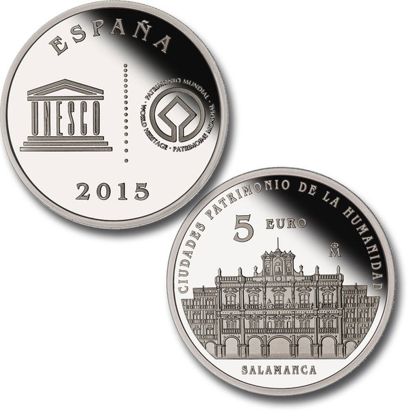 Salamanca Ciudad Patrimonio de la Humanidad – 4 reales de plata