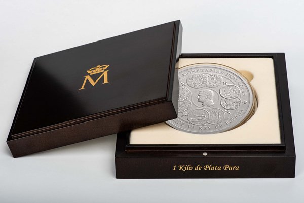 Moneda 1 kg.  de Plata - Unidades Monetarias España