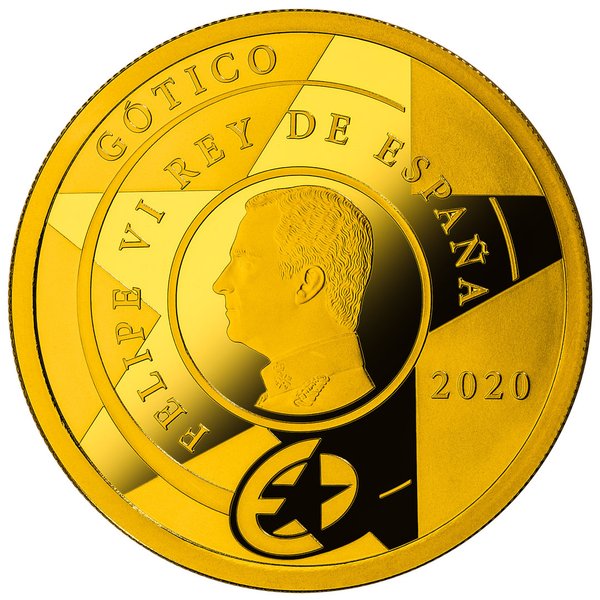 Serie Europa 2020 "Gótico" - 4 escudos de oro