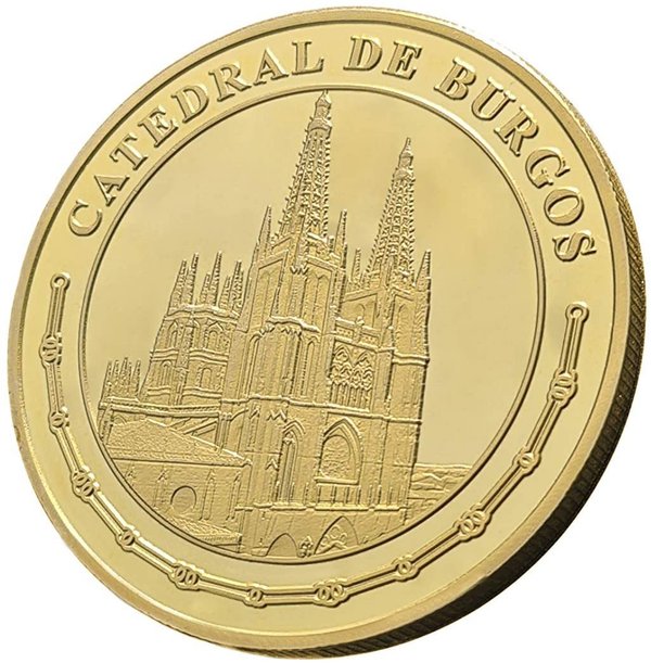 Moneda VIII Centenario de la Catedral de Burgos