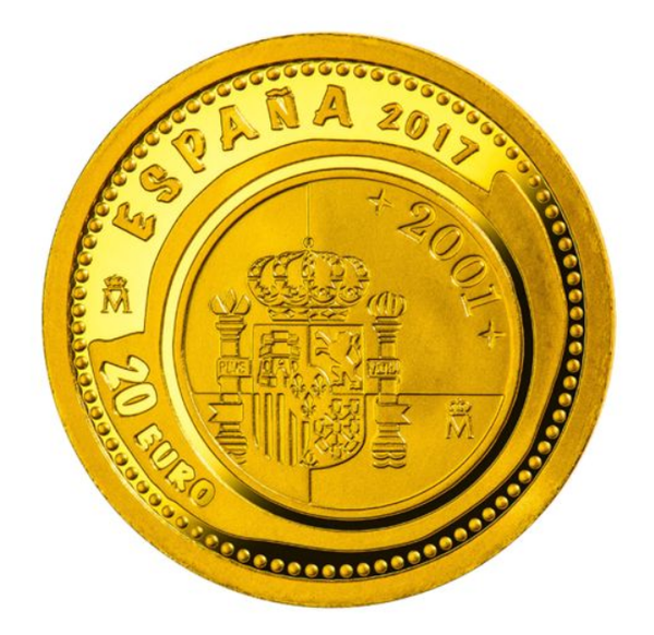 Joyas Numismáticas VIII (2017) Casa de Borbón 20 EURO